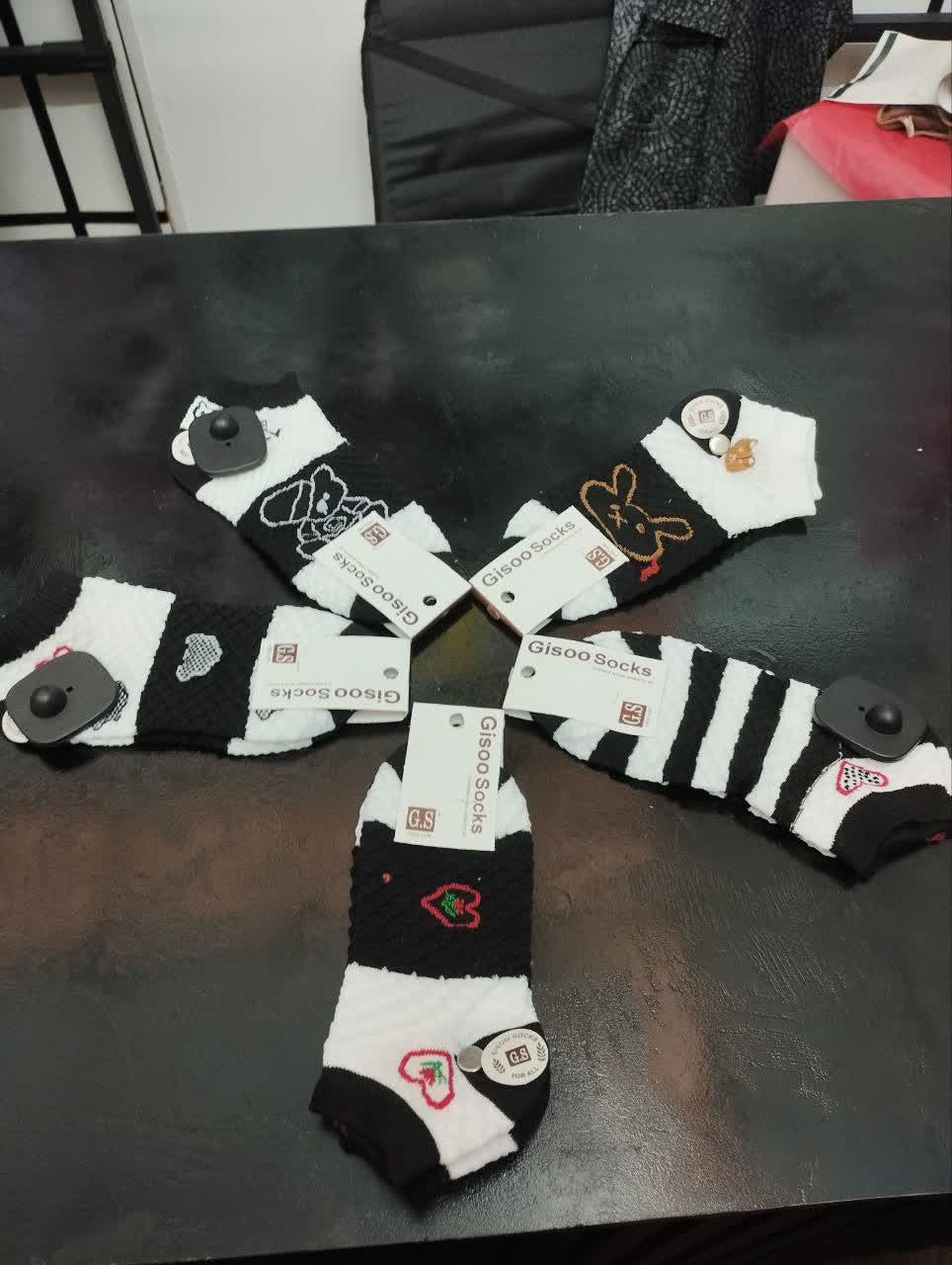 جوراب مچی گیسو طرح برجسته