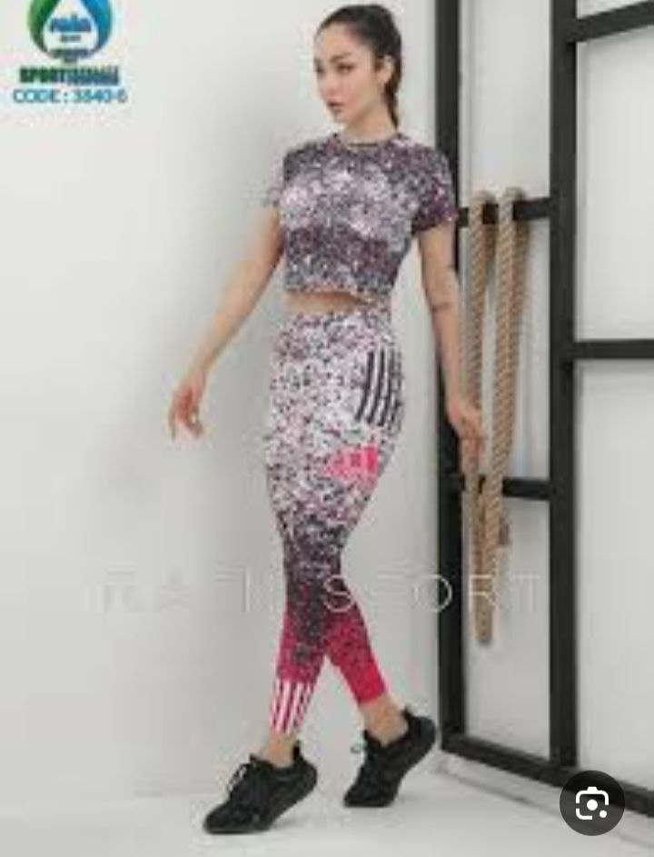 ست دو تکه کراپ و لگ